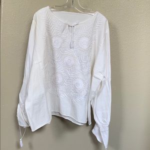 White design blouse